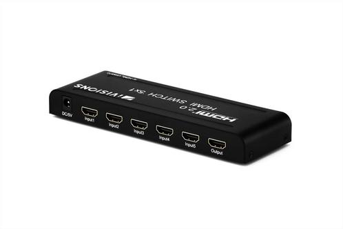 iVisions HDMI 4K Switch 5x1 USW510, Audio, Tv en Foto, Beamers, Overige resoluties, Overige technologieën, Ophalen of Verzenden