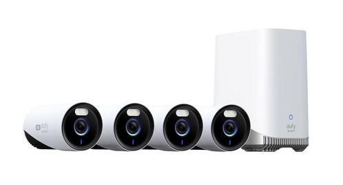 Eufy E330 4 pack cameraset bedraad met Homebase 3, Audio, Tv en Foto, Videobewaking, Ophalen of Verzenden