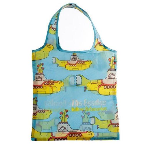 Opvouwbare Boodschappentas - Yellow Submarine - blauw NIEUW, Sieraden, Tassen en Uiterlijk, Tassen | Schoudertassen, Blauw, Nieuw