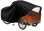 Bakfietshoes - Cargo Fiets 3 Wielen met regentent - Zwart...