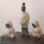 Huitema Bammens - Beeldje, Figure Inuit in gres porcellanato