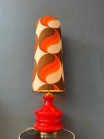 Orange Glass West Germany Floor Lamp with Space Age Fabric S, Huis en Inrichting, Lampen | Vloerlampen, Ophalen of Verzenden, Nieuw