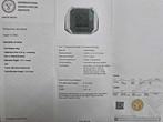 Ring Platina - 13.89ct. tw. Smaragd - Diamant - Transparant, Sieraden, Tassen en Uiterlijk, Ringen, Nieuw
