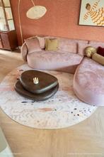 Salontafel verstelbaar KABO - brown By-Boo 250080, 50 tot 100 cm, Warm Naturel, Nieuw, Overige vormen