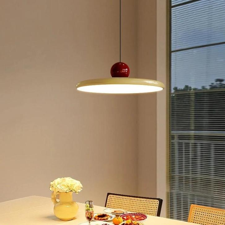 Nordic UFO Kroonluchter – Ultradunne LED Hanglamp, Huis en Inrichting, Lampen | Hanglampen, Nieuw, Verzenden