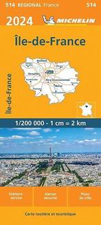 Wegenkaart - Landkaart 514 Ile de France 2024 - Michelin, Nieuw, Verzenden