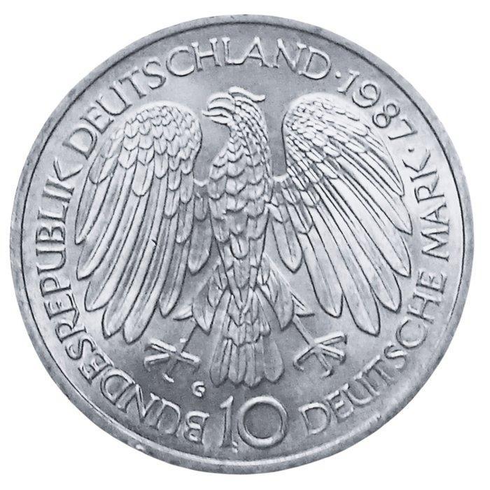 Duitsland. 10 Mark - 6 Monete Argento – 1987, “30 Jahre EG /, Postzegels en Munten, Munten | Europa | Niet-Euromunten