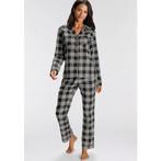 H.I.S Pyjama van flanel met alover ruitpatroon (set,, Verzenden