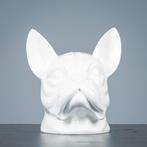 Figuur - Decoratieve Buldog kop - polystone, Antiek en Kunst