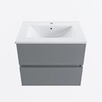 MONDIAZ VICA 60cm badmeubel onderkast Plata 2 lades., Ophalen of Verzenden, Nieuw, Bad