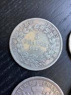 Frankrijk. Napoléon III. 5 Francs 1852-1870 (5 munten)