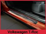 Instaplijsten | Volkswagen | T-Roc 17- 5d suv. | RVS zwart, Auto-onderdelen, Interieur en Bekleding, Nieuw, Ophalen of Verzenden