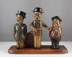 Snijwerk, Bar-accessoire - 19 cm - Hout, Metaal, Antiek en Kunst