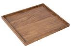 Massives Tablett MAKASSAR 50cm Sheesham steenafwerking, Huis en Inrichting, Woonaccessoires | Overige, Ophalen of Verzenden, Nieuw