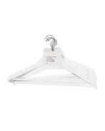 HEMA Kledinghangers wit hout - 6 stuks, Verzenden, Nieuw