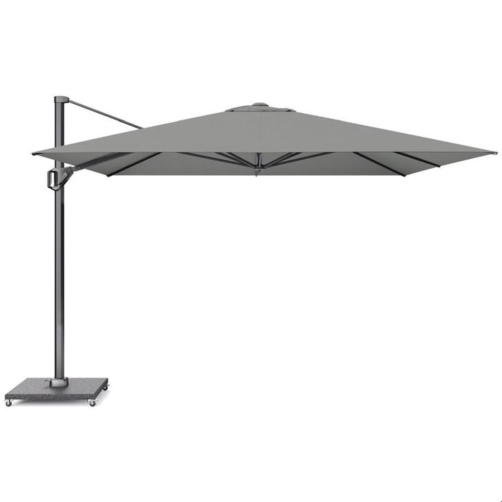 Challenger T1 premium zweefparasol 350x350 cm manhattan, Tuin en Terras, Parasols, Nieuw, Ophalen of Verzenden