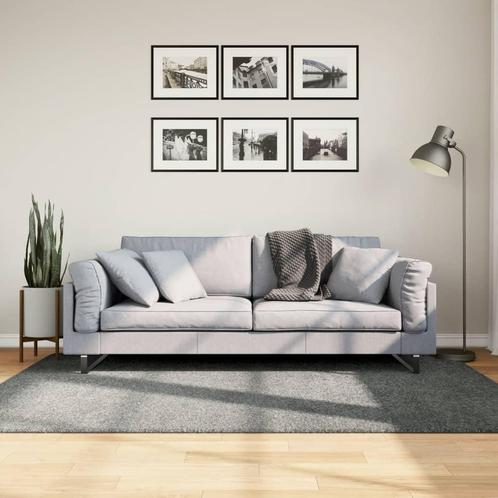 vidaXL Vloerkleed PAMPLONA shaggy hoogpolig modern 140x200, Huis en Inrichting, Stoffering | Tapijten en Kleden, Groen, Nieuw