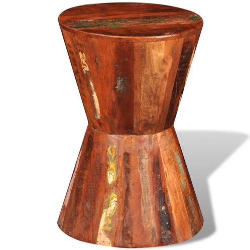 vidaXL Kruk massief gerecycled hout, Huis en Inrichting, Stoelen, Bruin, Nieuw, Verzenden