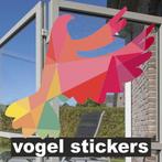 Vogelbescherming raam stickers Tangram (144.02), Verzenden, Nieuw