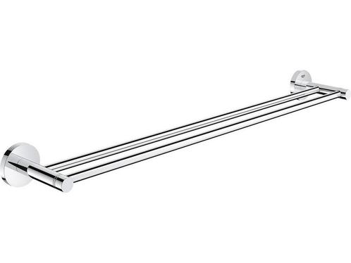 GROHE Essentials Dubbele Handdoekhouder - 60 cm - Metaal -, Huis en Inrichting, Woonaccessoires | Overige, Zo goed als nieuw, Verzenden