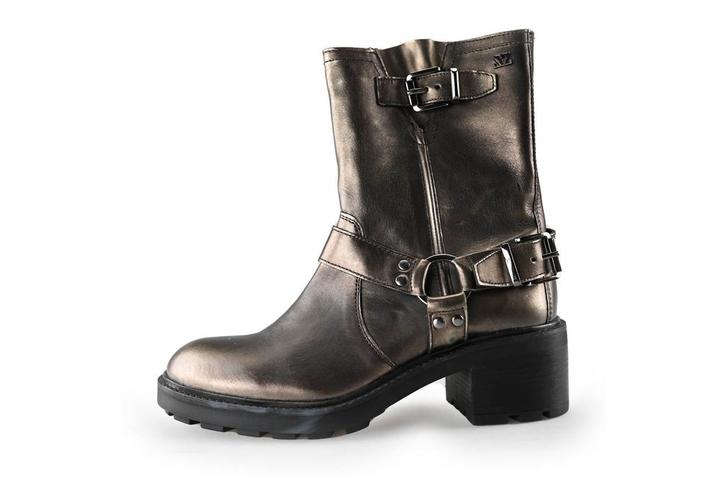 Lazamani Biker boots in maat 39 Bruin | 10% korting, Kleding | Dames, Schoenen, Bruin, Gedragen, Overige typen, Verzenden