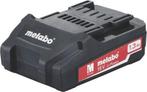 Metabo BS 18 18V Li-Ion accu boor-/schroefmachine set (2x, Verzenden, Zo goed als nieuw