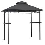 Barbecue paviljoen 240x150x255 cm staal antraciet (Overige), Huis en Inrichting, Verzenden, Nieuw