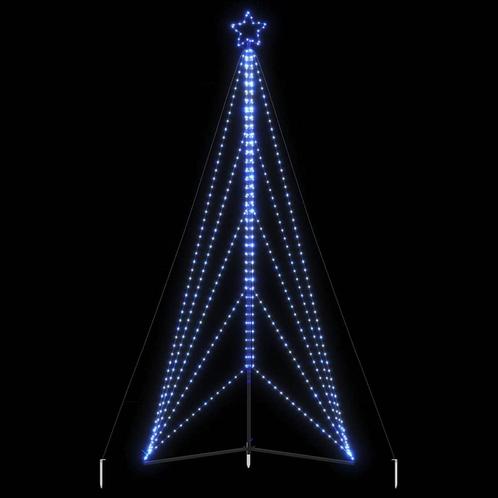 vidaXL LED-kerstboom 615 LEDs 404,5 cm blauw, Diversen, Kerst, Nieuw, Verzenden