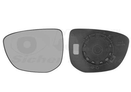 SPIEGELGLAS MET PAD VOOR CITROEN C4 CACTUS 2014-2018, Auto-onderdelen, Spiegels, Nieuw, Ophalen of Verzenden