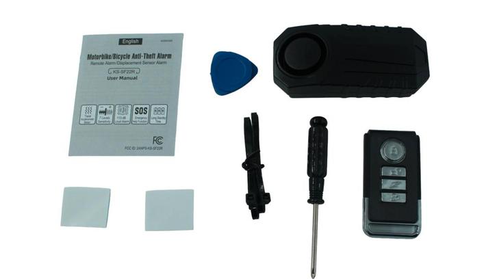 Battery-powered fat bike/e-bike alarm system, Fietsen en Brommers, Fietsaccessoires | Overige Fietsaccessoires, Nieuw, Verzenden