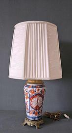 Een antieke 19e eeuwse Japans imari vaas verbouwd tot lamp -, Antiek en Kunst