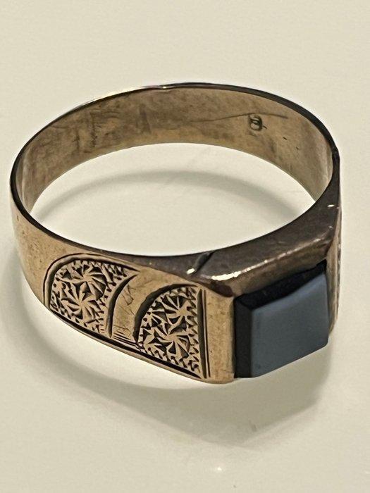 Ring - 8 karaat Geel goud, Sieraden, Tassen en Uiterlijk, Ringen