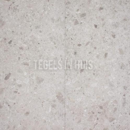 Vloertegel / wandtegel g-stone terrazzo ivoor 60x120 r10, Doe-het-zelf en Verbouw, Tegels, Vloertegels, Nieuw, 10 m² of meer, Keramiek