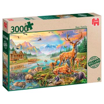 Jumbo Premium Collection Deer Family Puzzel beschikbaar voor biedingen