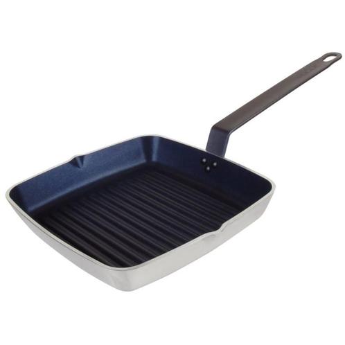Vierkante Geribbelde Pan | 24x24cm, Zakelijke goederen, Horeca | Overige, Verzenden
