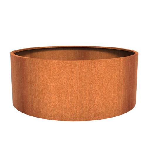 Plantenbak Cortenstaal Ø 200xH80 cm, Tuin en Terras, Bloembakken en Plantenbakken, Nieuw, Verzenden