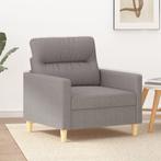 vidaXL Fauteuil 60 cm stof taupe, Eenpersoons, Verzenden, Nieuw, Minder dan 150 cm