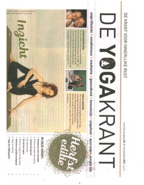 De Yogakrant abonnement 4 nummers persoonlijk abonnement, Boeken, Tijdschriften en Kranten, Lichaam en Geest, Nieuw, Verzenden