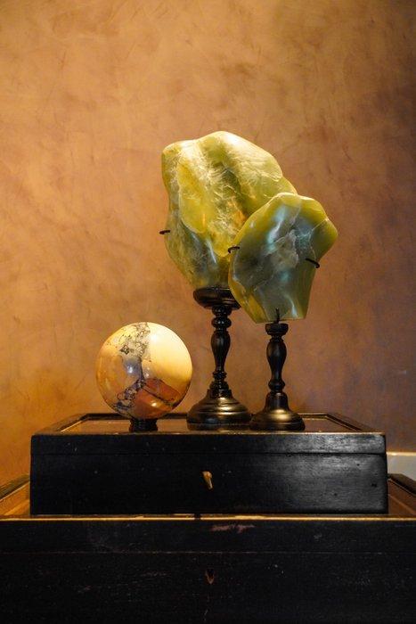 Decoratief ornament (2) - NO RESERVE PRICE - Wonderful Pair, Antiek en Kunst, Kunst | Designobjecten