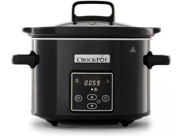 CrockPot Slow Cooker 2,4L black Digital beschikbaar voor biedingen