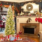 2dekans | Coast Kunstkerstboom 225 cm Groen/Wit –, Diversen, Ophalen of Verzenden, Zo goed als nieuw