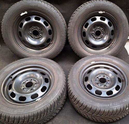 Winterset velgenset winter set Volkswagen Audi 215 60 R16, Auto-onderdelen, Banden en Velgen, Gebruikt, Verzenden