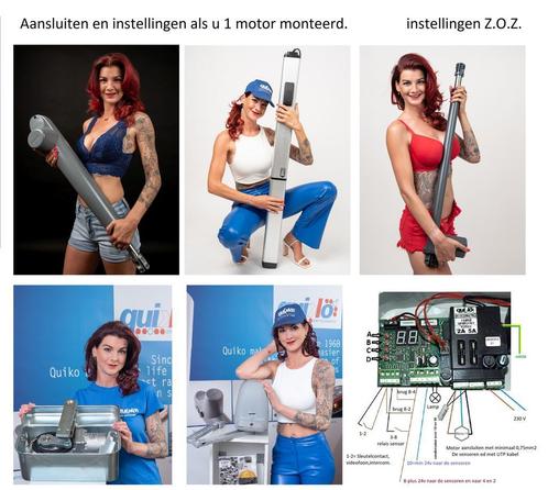 Ditec Entrematic poortopeners., Tuin en Terras, Gaas en Draad, Minder dan 10 meter, Overige typen, Nieuw, Verzenden