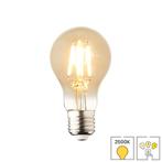 E27 LED lamp | 3-stap dimbaar | 4 watt | 2500K warm wit, 30 tot 60 watt, Led-lamp, Verzenden, Nieuw