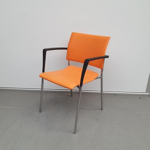 Casala Feniks vergaderstoelen - oranje skai (alleen per set), Huis en Inrichting, Stoelen, Ophalen of Verzenden