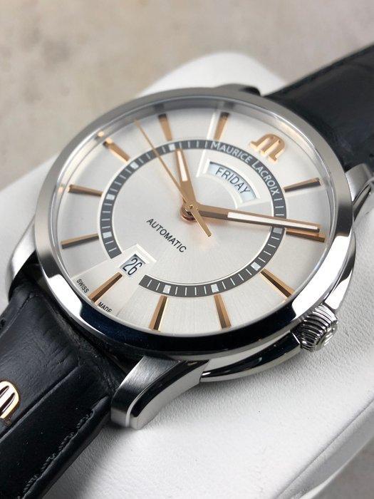Maurice Lacroix - Pontos Day-Date Automatic -, Sieraden, Tassen en Uiterlijk, Horloges | Heren
