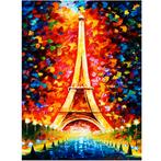 Schilderen op Nummer Set - Eiffeltoren Parijs - incl. Verf &, Hobby en Vrije tijd, Knutselen, Nieuw, Ophalen of Verzenden