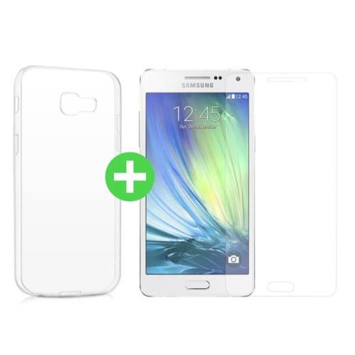 Samsung Galaxy A5 2016 Transparant TPU Hoesje + Screen, Telecommunicatie, Mobiele telefoons | Toebehoren en Onderdelen, Nieuw