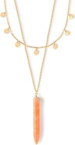 Orelia ketting 2 lagen kort met kleine muntjes en iets, Verzenden, Nieuw