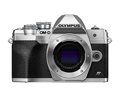 Olympus OM-D E-M10 Mark IV Body - Zilver, Huis en Inrichting, Woonaccessoires | Overige, Zo goed als nieuw, Verzenden